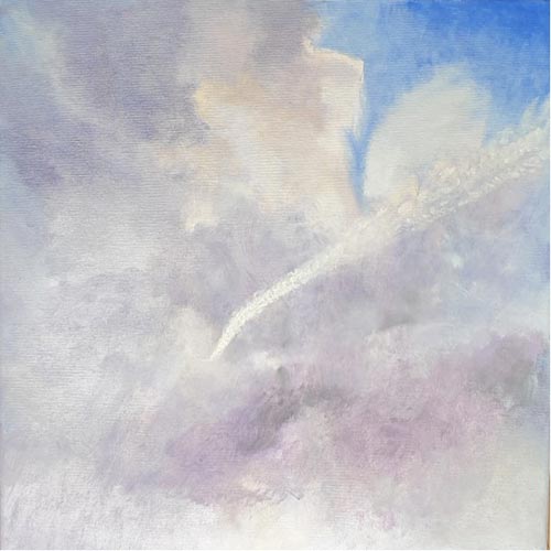 schilderij; Wolken